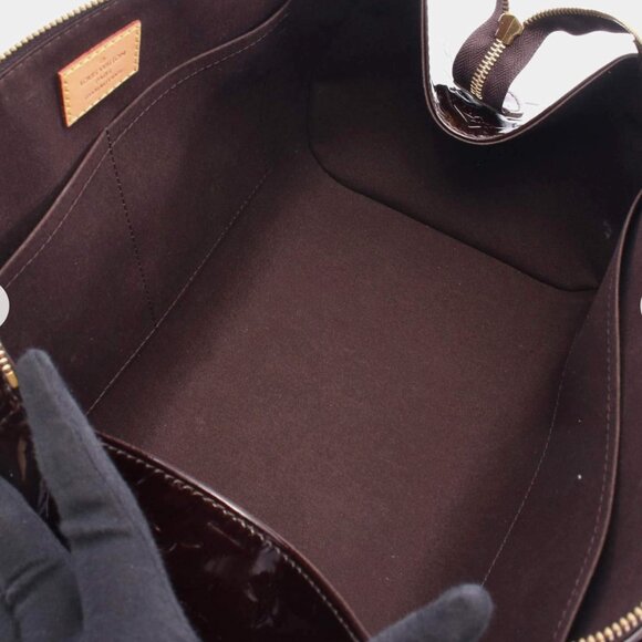 Louis Vuitton Sherwood Monogram Vernis GM Amarante - Picture 2 of 3